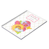 Gepersonaliseerde bruiloft Notitieboek (Linkerzijde)