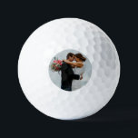 Gepersonaliseerde bruiloft of Jubileum aangepaste  Golfballen<br><div class="desc">Er mag geen twijfel over bestaan dat golf zeker meer is dan alleen maar een spel — dus het is vooral gepast om een foto te hebben die inspireert. Dit is een prachtig cadeau voor de pasgetrouwden of hun gelukkige familie of als een jubileumcadeau. Als u ontwerpvragen of een speciaal...</div>