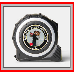 Gepersonaliseerde bruiloft of Jubileum aangepaste  Rolmaat