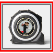 Gepersonaliseerde bruiloft of Jubileum aangepaste Rolmaat