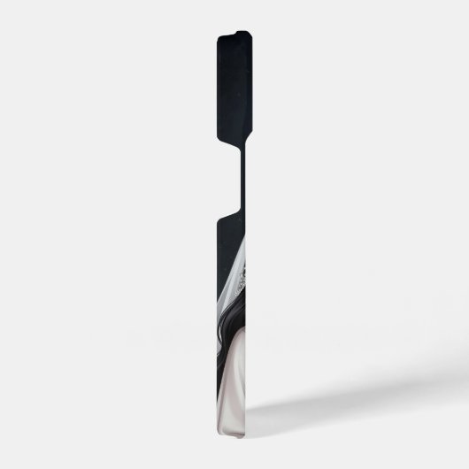 Gepersonaliseerde bruiloft paar telefoonhoesje iPhone hoesje (Rechterkant)