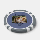 Gepersonaliseerde bruiloft poker chips (Enkel)