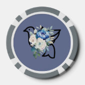 Gepersonaliseerde bruiloft poker chips (Achterkant)