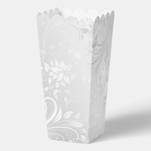 Gepersonaliseerde bruiloft Popcorn Favor Box Bedankdoosjes (Achterkant)