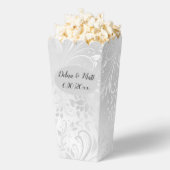 Gepersonaliseerde bruiloft Popcorn Favor Box Bedankdoosjes (Popped)