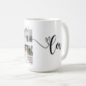 Gepersonaliseerde bruiloft Specialty Mok met Black (Voorkant rechts)