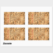 Gepersonaliseerde bruiloft sticker (Vel)