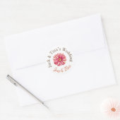 Gepersonaliseerde bruiloft stickers (Envelop)