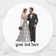 Gepersonaliseerde bruiloft uitnodigingen en uitnod