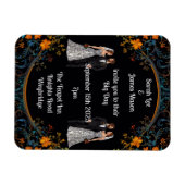 Gepersonaliseerde bruiloft uitnodigingen en uitnod magneet (Horizontaal)