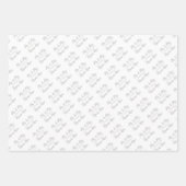 Gepersonaliseerde bruiloft wens bruid bruidegom zi inpakpapier vel (Voorkant 2)