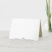 Gepersonaliseerde Bruin/Goud Gelukkige Verjaardag  Kaart (Achterkant)