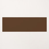 Gepersonaliseerde bruin yogamat (Achterkant (horizontaal))