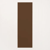 Gepersonaliseerde bruin yogamat (Achterkant)