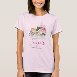 Gepersonaliseerde Brush Cleaning Service T-shirt