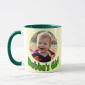 Gepersonaliseerde Bubbas Girl Mok (Links)