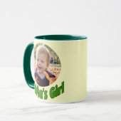 Gepersonaliseerde Bubbas Girl Mok (Voorkant links)