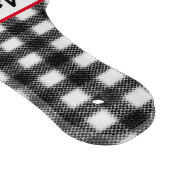 Gepersonaliseerde buffels van gebundelde kerstaven snijplank (Hoek)