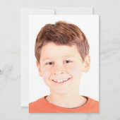 Gepersonaliseerde buitenruimtetoletag Partij foto  Kaart (Achterkant)