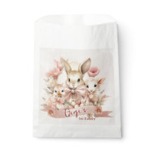 Gepersonaliseerde Bunny, Chick & Lamb Pasen Trakta
