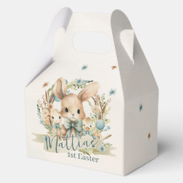 Gepersonaliseerde Bunny, Chick & Lamb Pasen Traktb Bedankdoosjes