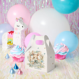 Gepersonaliseerde Bunny, Chick & Lamb Pasen Traktb Bedankdoosjes