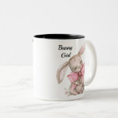 Gepersonaliseerde Bunny Girl Mok - Schattigee Koni (Voorkant rechts)