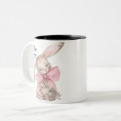 Gepersonaliseerde Bunny Girl Mok - Schattigee Koni (Voorkant links)