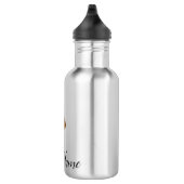 Gepersonaliseerde Bunny Water Bottle Waterfles (Rechts)