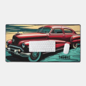 Gepersonaliseerde bureaumat. Classic USA auto Bureaumat (Keyboard & Muis)