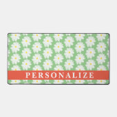 Gepersonaliseerde bureaumat met schattige daisy bl (Voorkant)