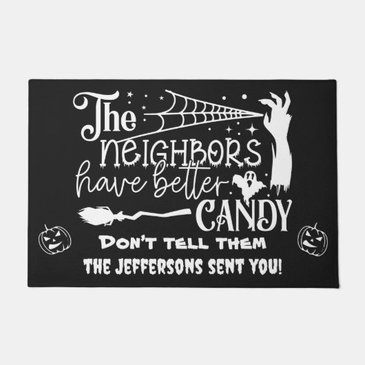 Gepersonaliseerde buren hebben beter Snoep Deurmat (Voorkant)