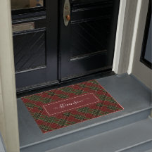 Gepersonaliseerde Burgundy Green Play Holiday