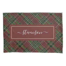 Gepersonaliseerde Burgundy Green Play Holiday