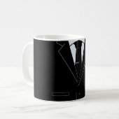 Gepersonaliseerde Business Coffee Mok met Naam Tek (Voorkant links)