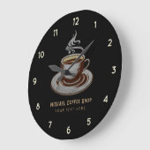 Gepersonaliseerde Business Coffee Shop - Koffiebar Grote Klok (Hoek)