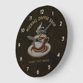 Gepersonaliseerde Business Coffee Shop - Koffiebar Grote Klok (Hoek)