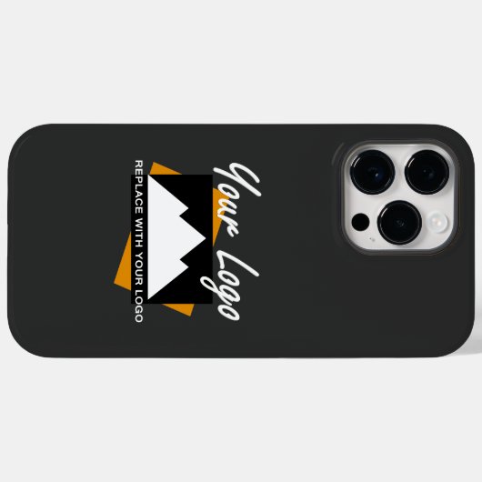 Gepersonaliseerde Business Design Company Professi Case-Mate iPhone Case (Achterkant (horizontaal))