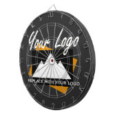 Gepersonaliseerde Business Design Company Professi Dartbord (Voorkant Rechts)