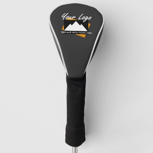 Gepersonaliseerde Business Design Company Professi Golfheadcover (Voorkant)