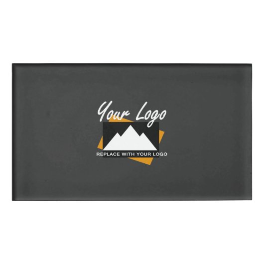 Gepersonaliseerde Business Design Company Professi Naambadge (Voorkant)