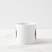 Gepersonaliseerde Business Logo Branded Espresso Kop (Voorkant)