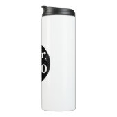 Gepersonaliseerde Business Logo Branded Thermosbeker (Geroteerd rechts)