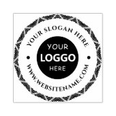 Gepersonaliseerde Business Logo Custom Rubber Stam Rubberstempel (Afrduk)