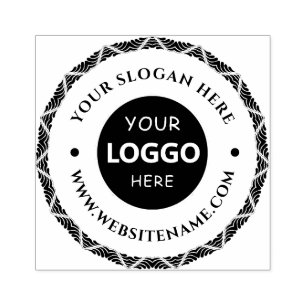 Gepersonaliseerde Business Logo Custom Rubber Stam Rubberstempel