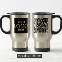 Gepersonaliseerde Business Logo QR Code Promotiona