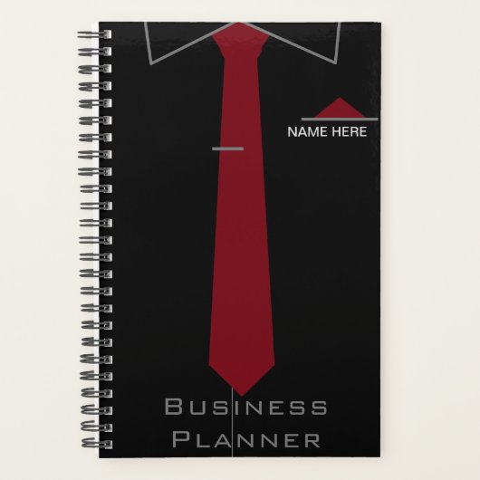 Gepersonaliseerde Business Planner met aangepaste  (Voorkant)