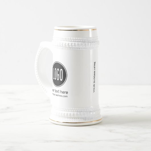 Gepersonaliseerde Business Promotional Logo MU Bierpul (Voorkant links)