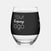 Gepersonaliseerde Business Promotional Voeg hier L Wijnglas Zonder Voet (Links)