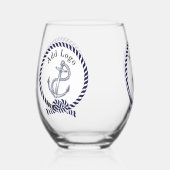 Gepersonaliseerde Business Promotional Voeg hier L Wijnglas Zonder Voet (Links)